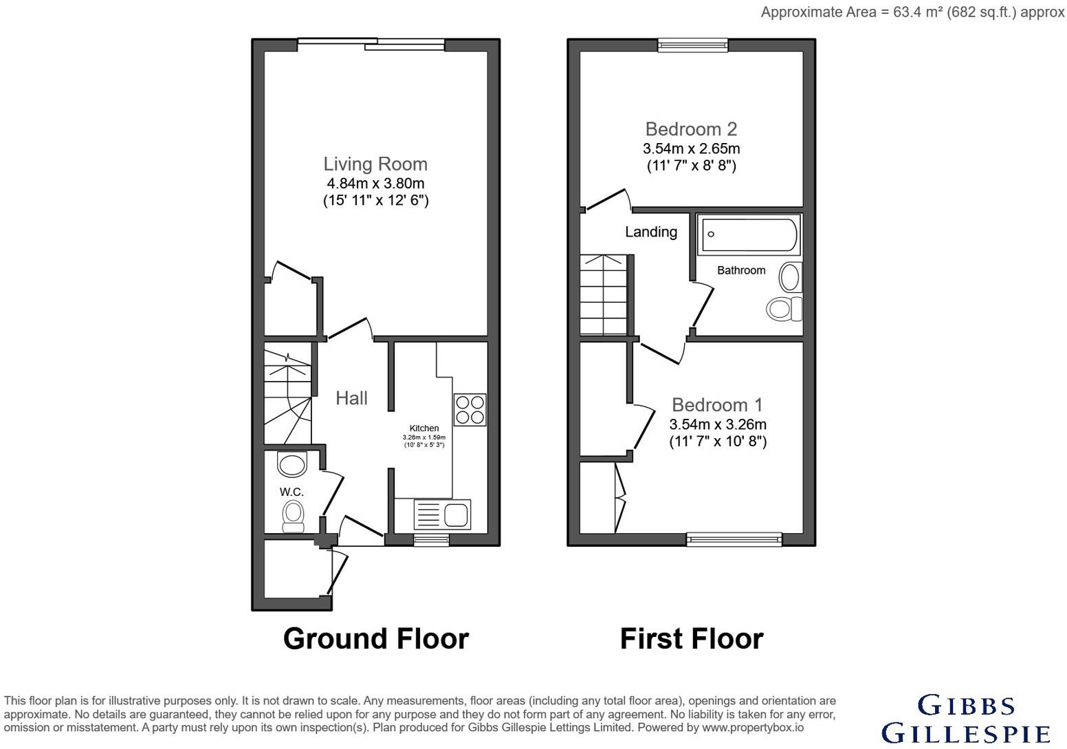 Chamberlain Way, Pinner, HA5 floorplan