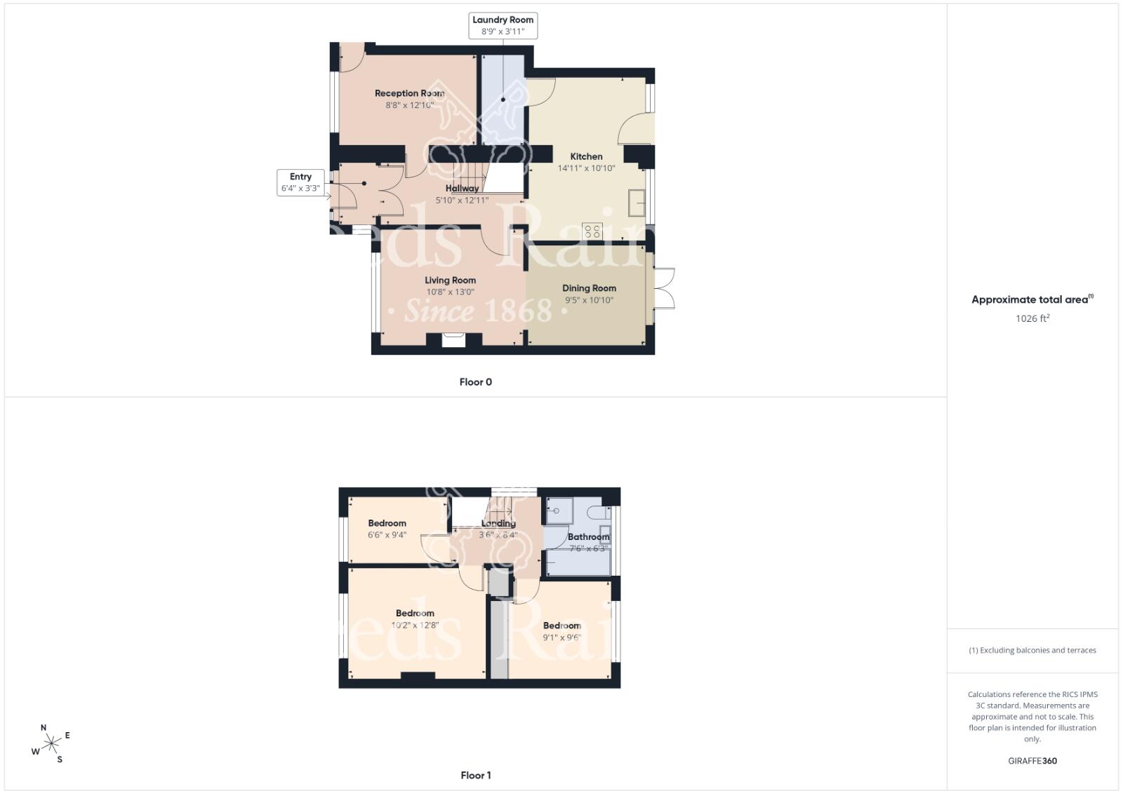 Osprey Close, Guisborough, North Yorkshire, TS14 floorplan