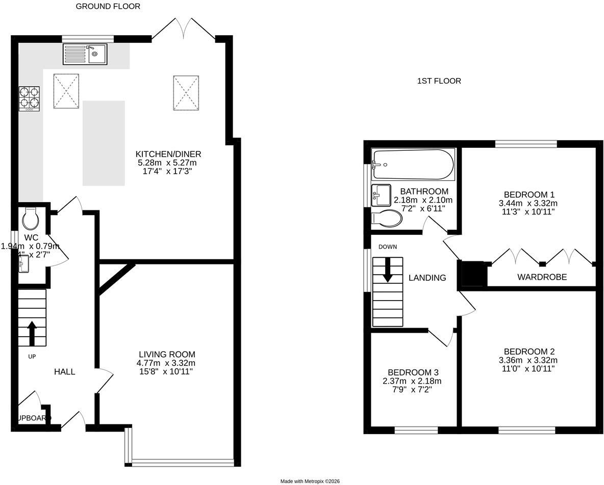 Caledonian Road, Stamford floorplan