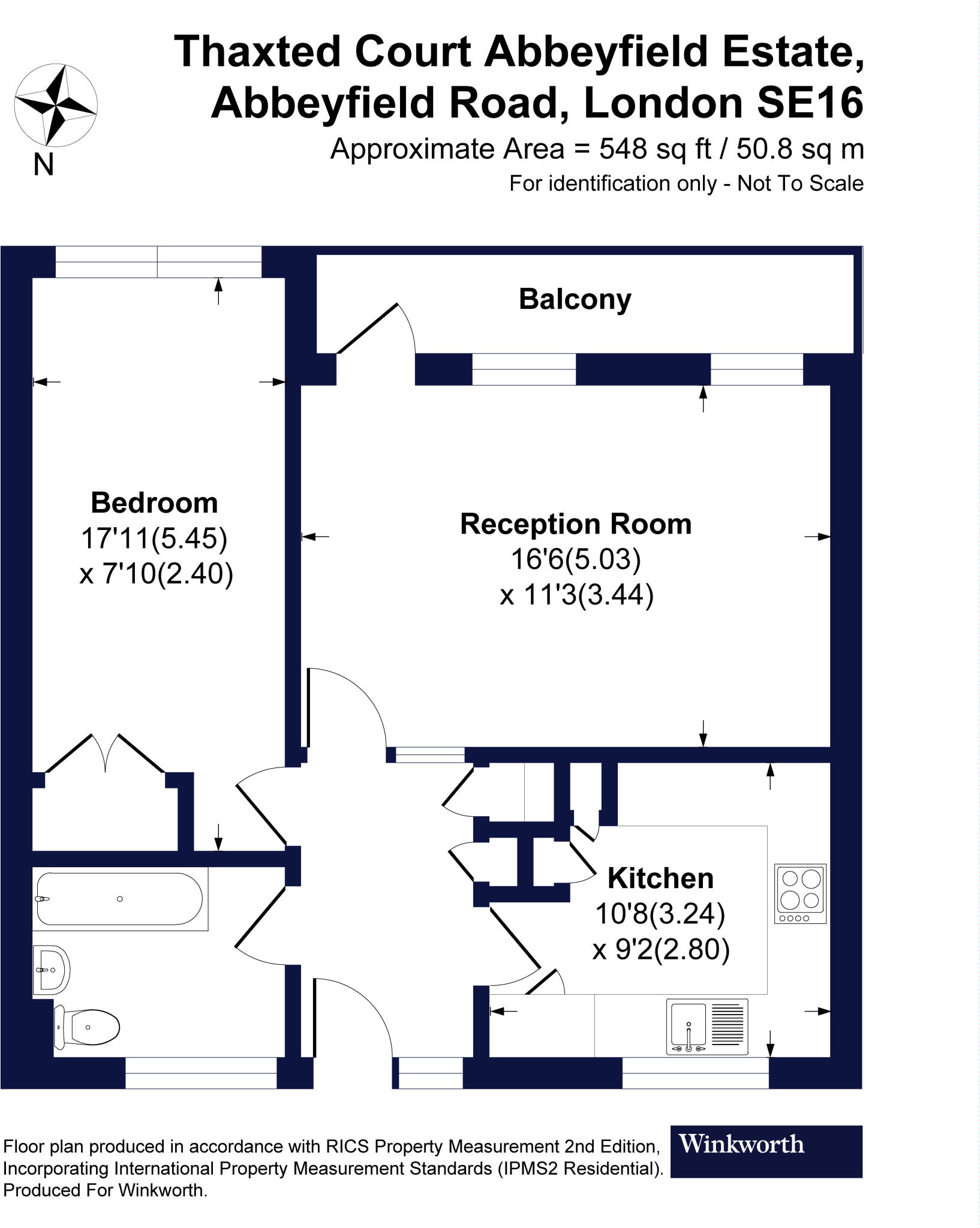 Abbeyfield Estate, London, SE16 floorplan