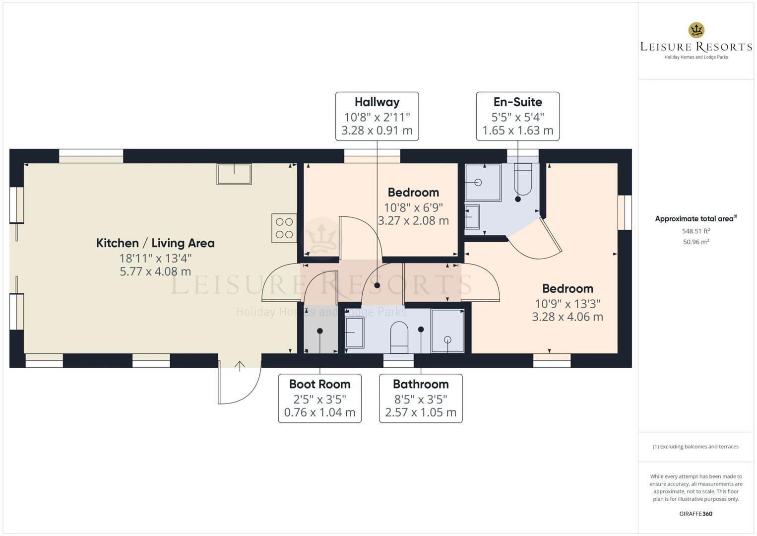 Ullswater Heights Holiday Home and Lodge Park Silver Howe, Newbiggin, Penrith CA11 0JB floorplan