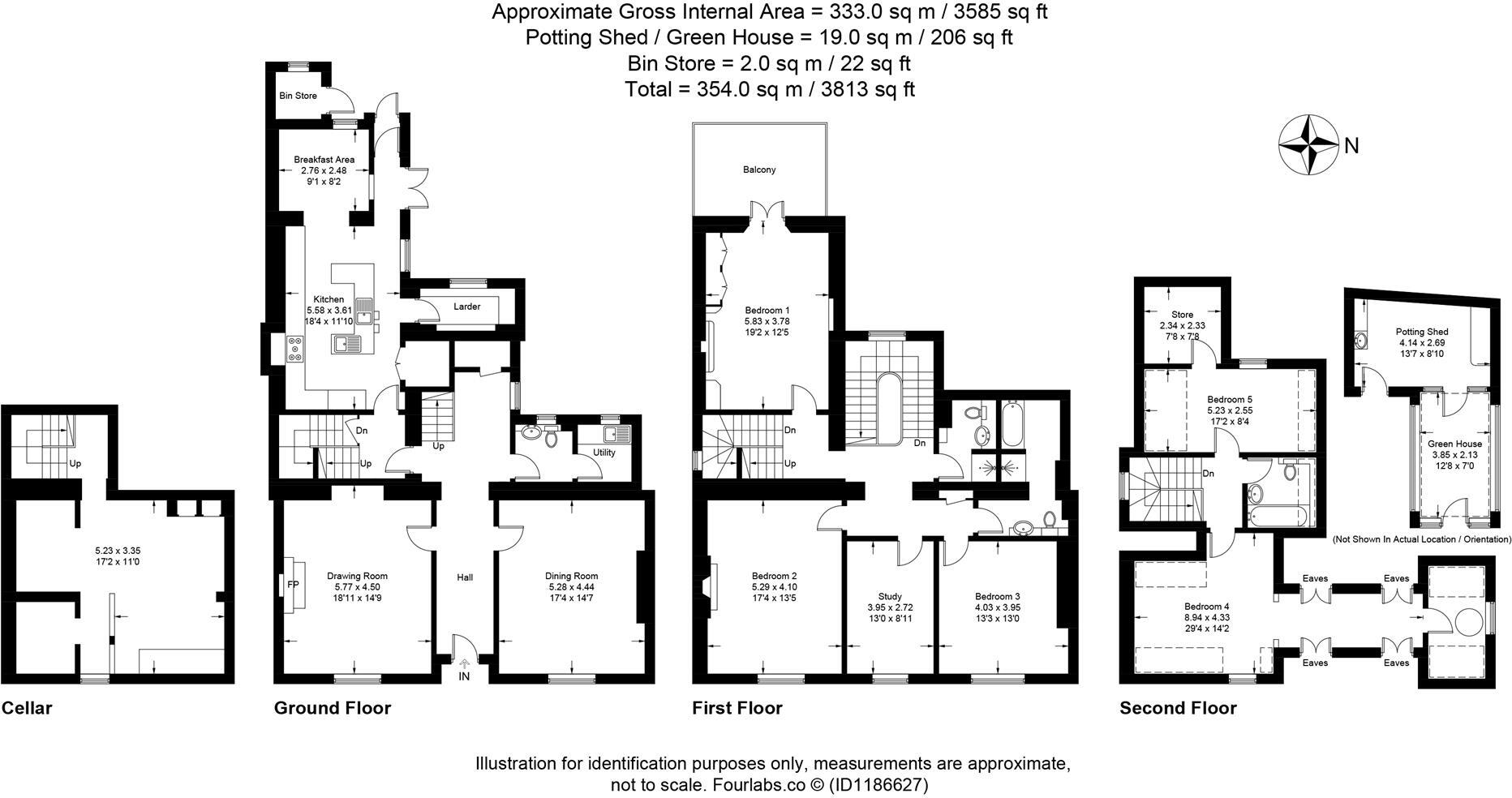 Pilton Street, Barnstaple floorplan