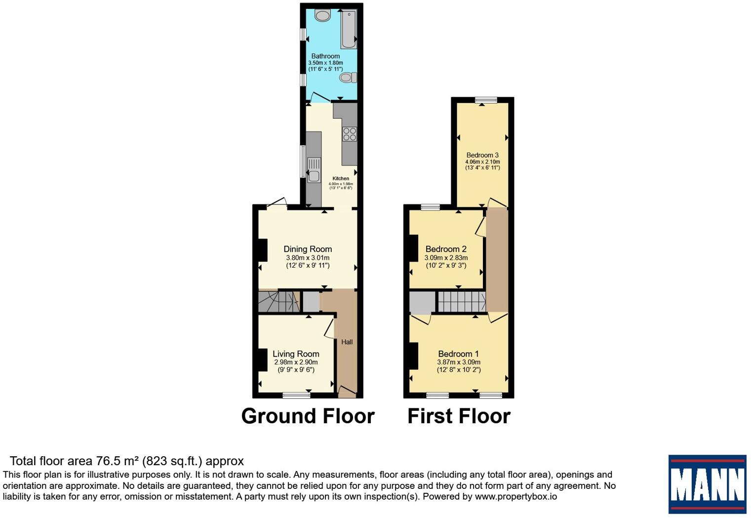 Alma Street, Sheerness, Kent, ME12 floorplan