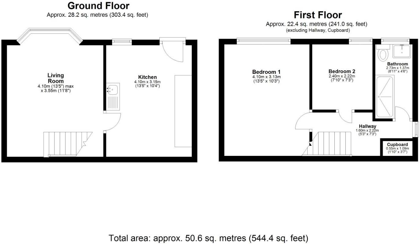Camden Terrace, Brighton floorplan