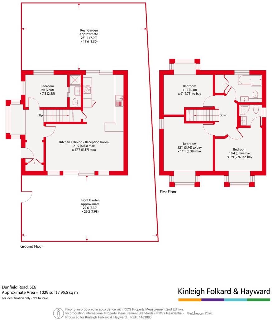 Dunfield Road, Catford, London, SE6 floorplan