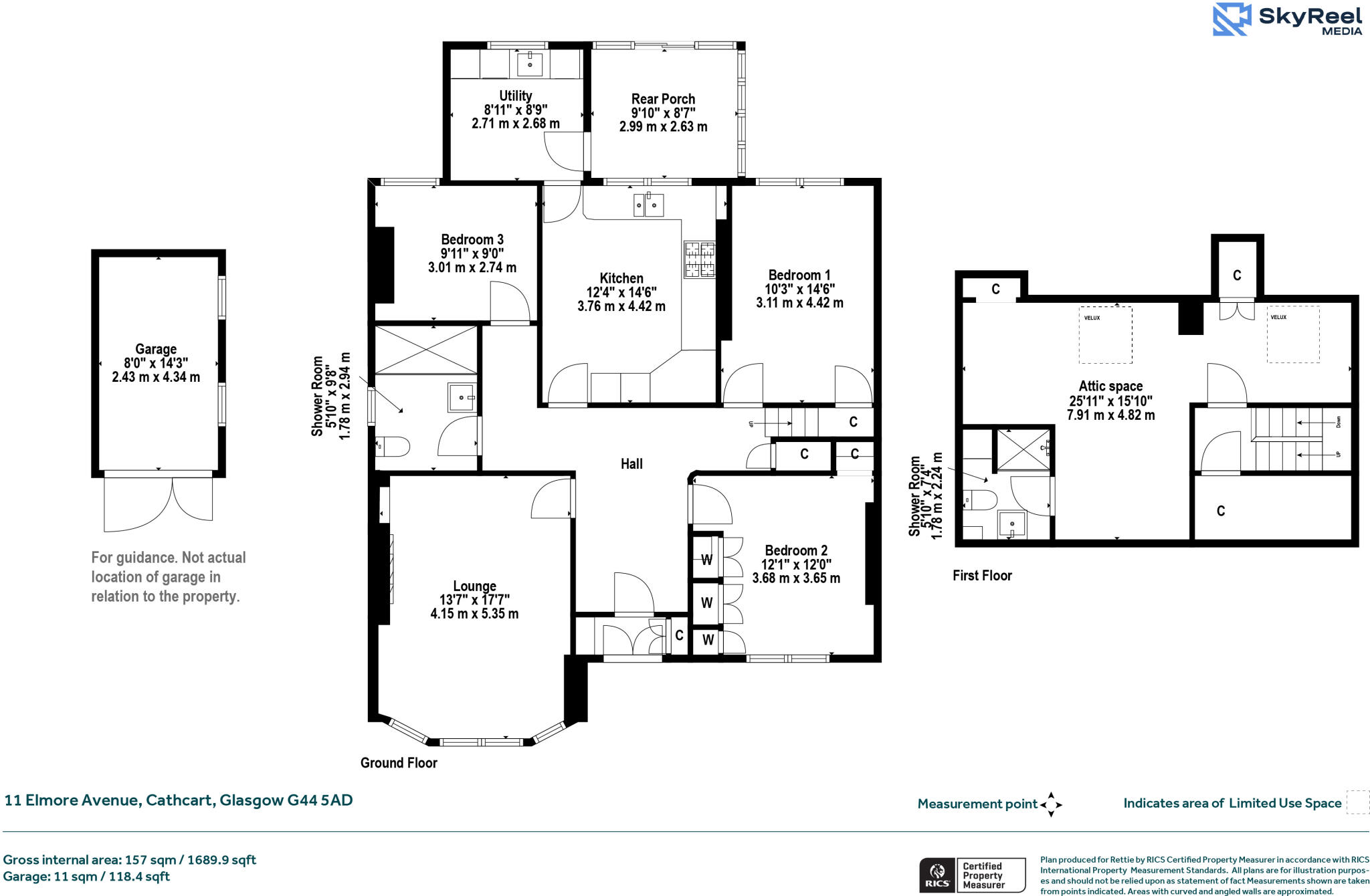 Elmore Avenue, Cathcart, Glasgow floorplan