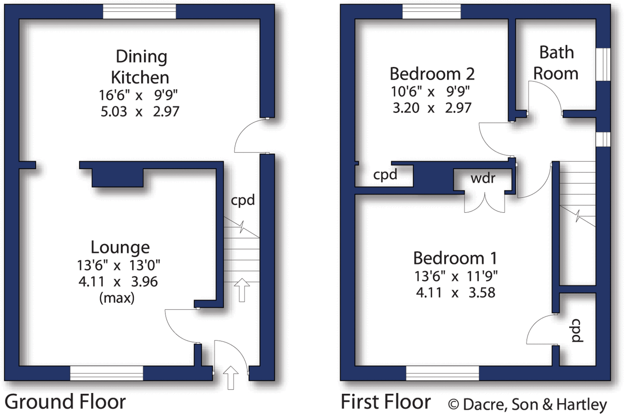March Cote Lane, Cottingley, Bingley, West Yorkshire, BD16 floorplan
