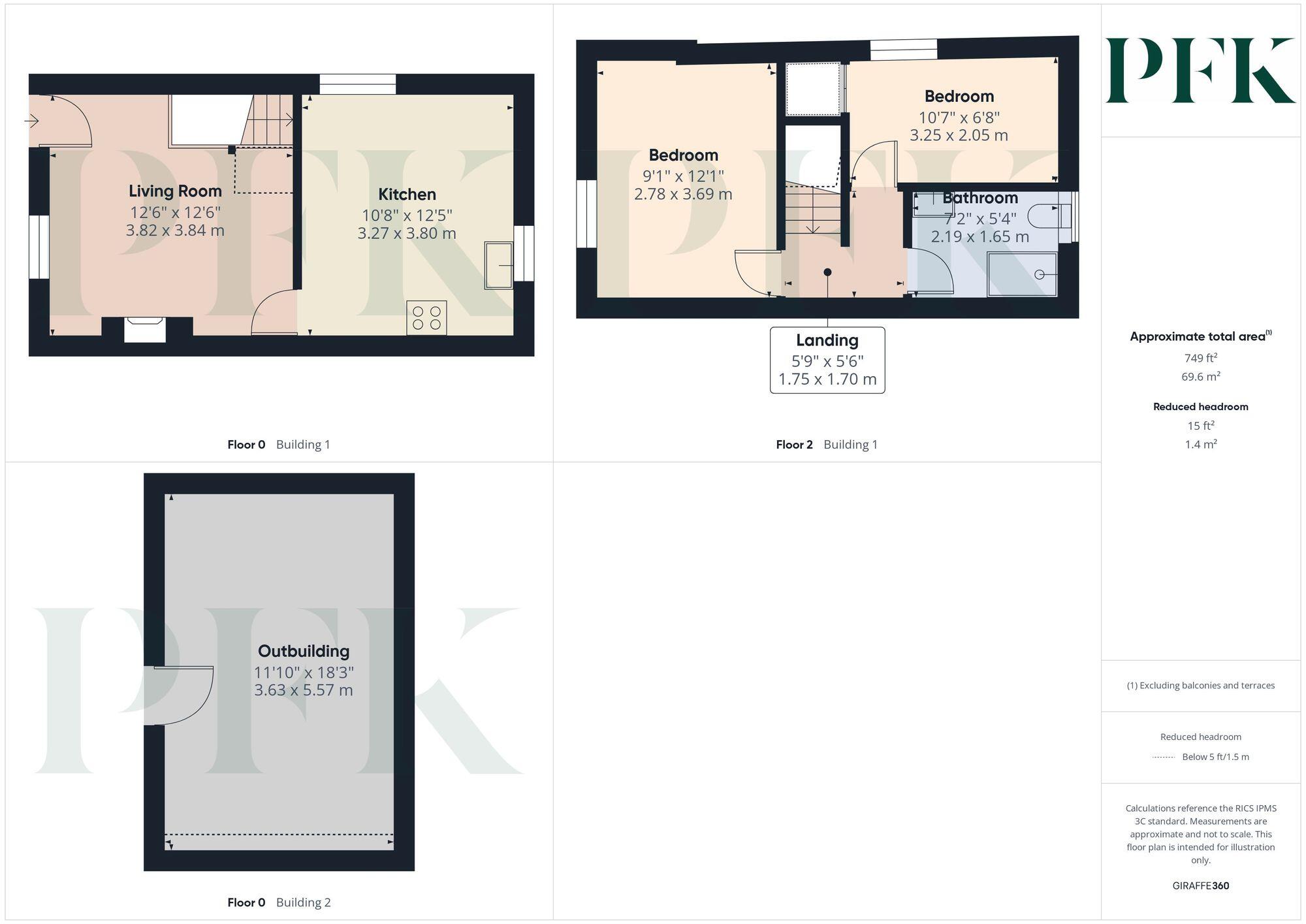 Cromwell Terrace, Cockermouth, CA13 floorplan