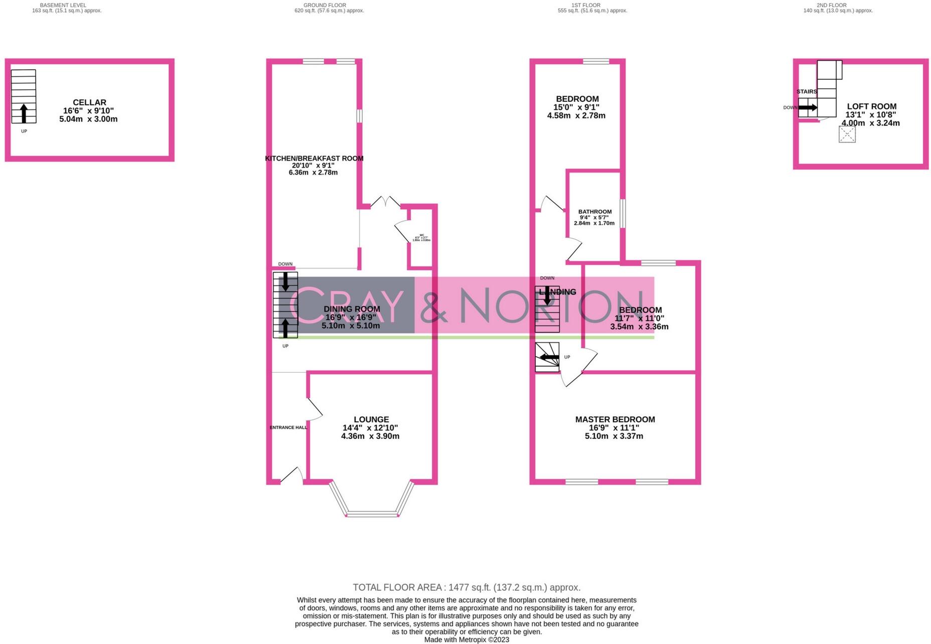St James Road, Croydon, CR0 floorplan
