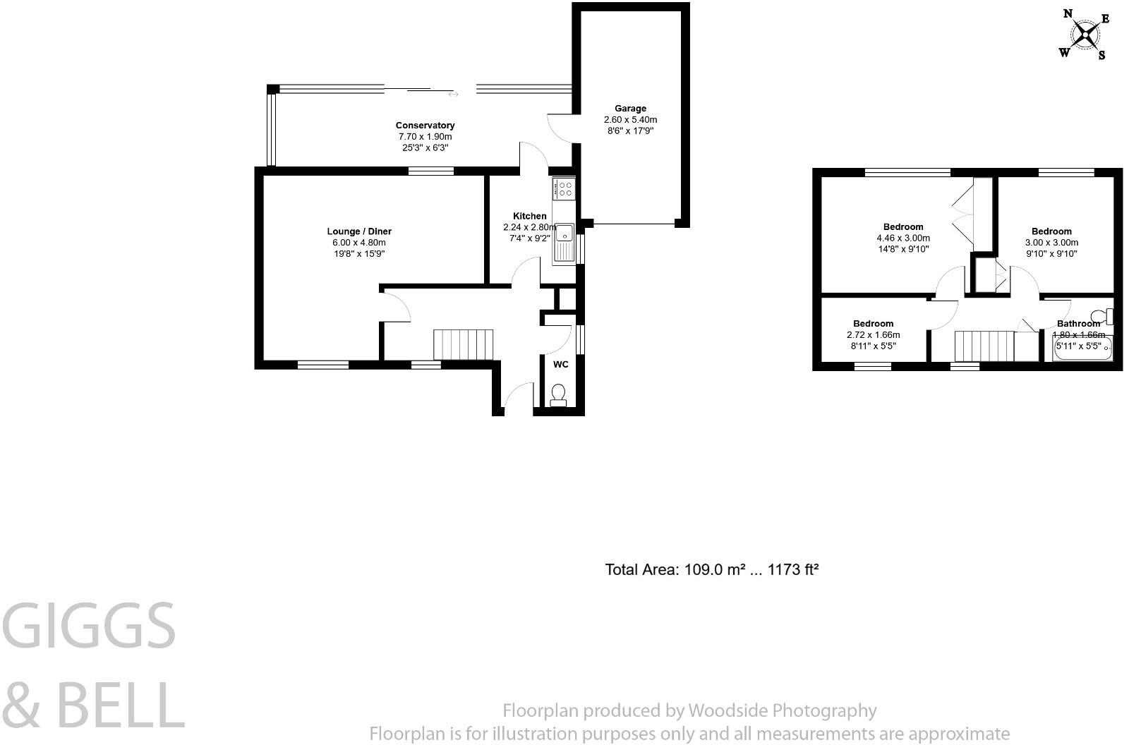 Redmire Close, Luton, Bedfordshire, LU4 floorplan