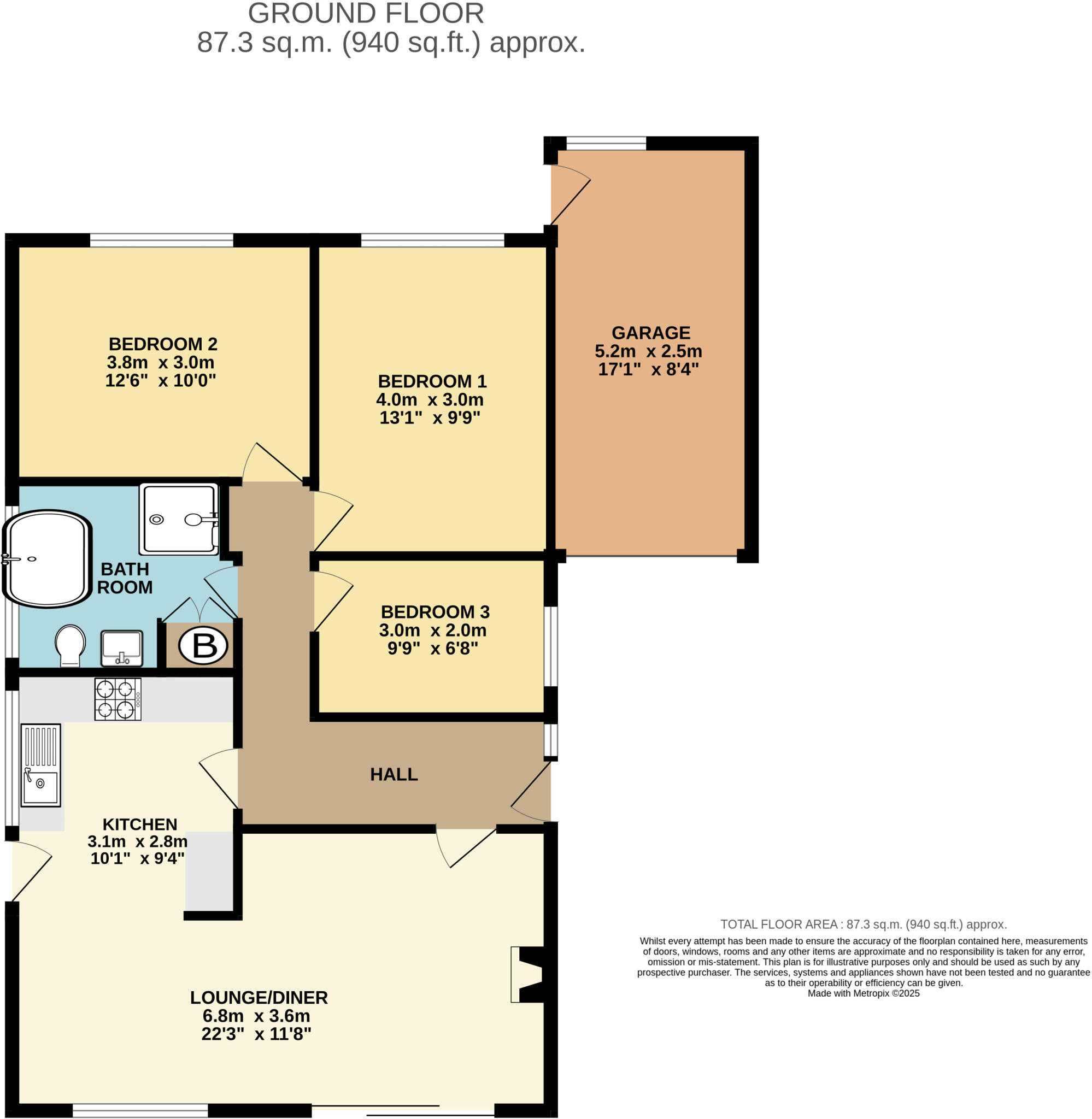 22 Warden Close floorplan