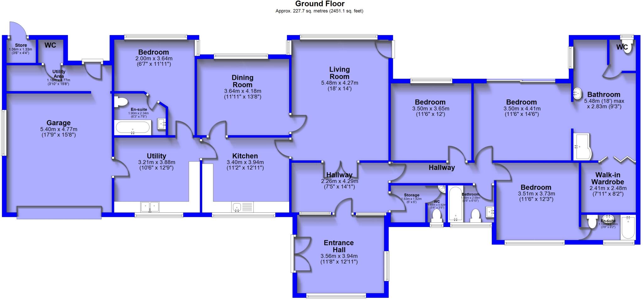 Osbaldeston Lane, Osbaldeston, Blackburn, Lancashire, BB2 floorplan