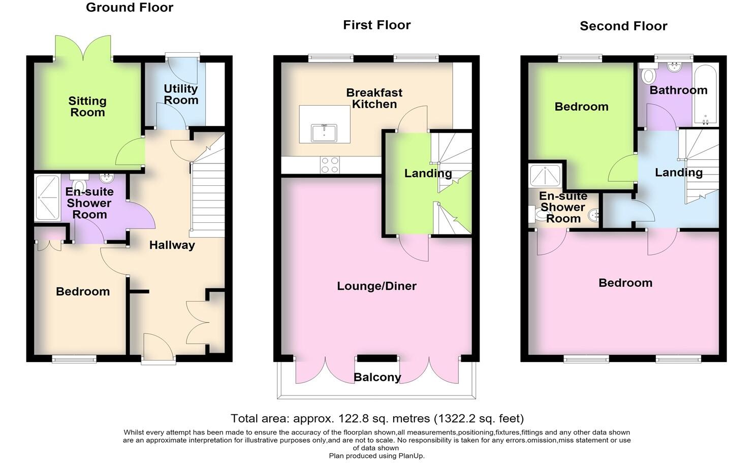 Somerville Walk, Great Sankey, WA5 8GD floorplan