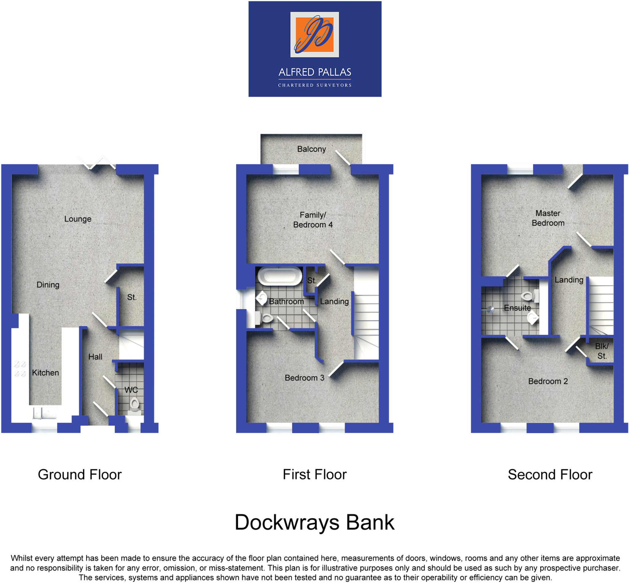 Dockwrays Bank, South Shields  floorplan