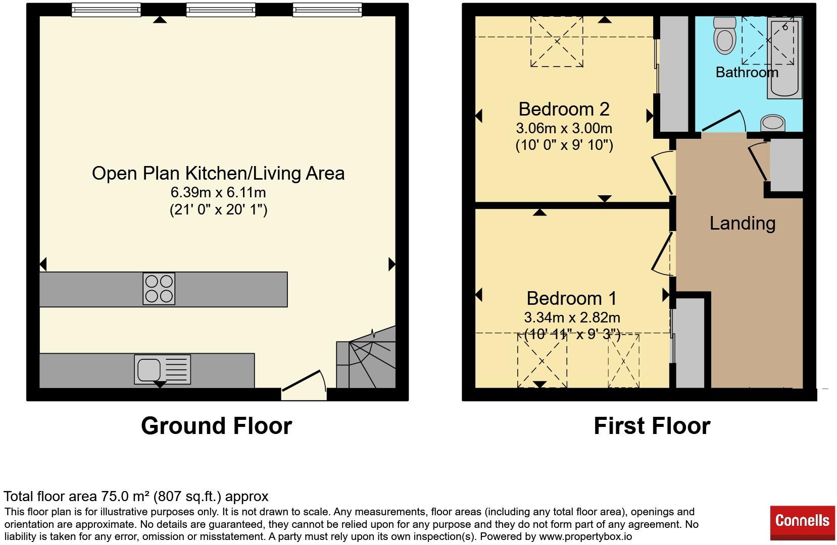 The Oval, Stafford floorplan