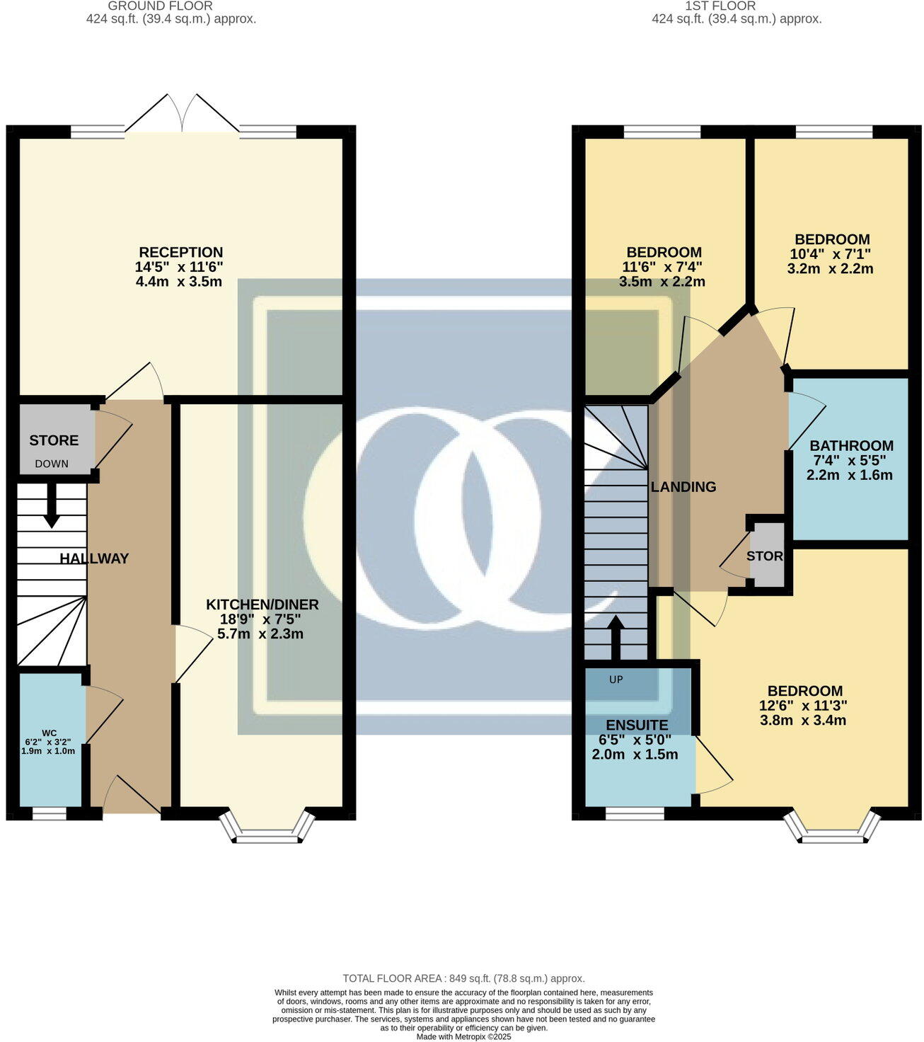 Frederick Fell Walk, Wyken, CV2 3JG floorplan