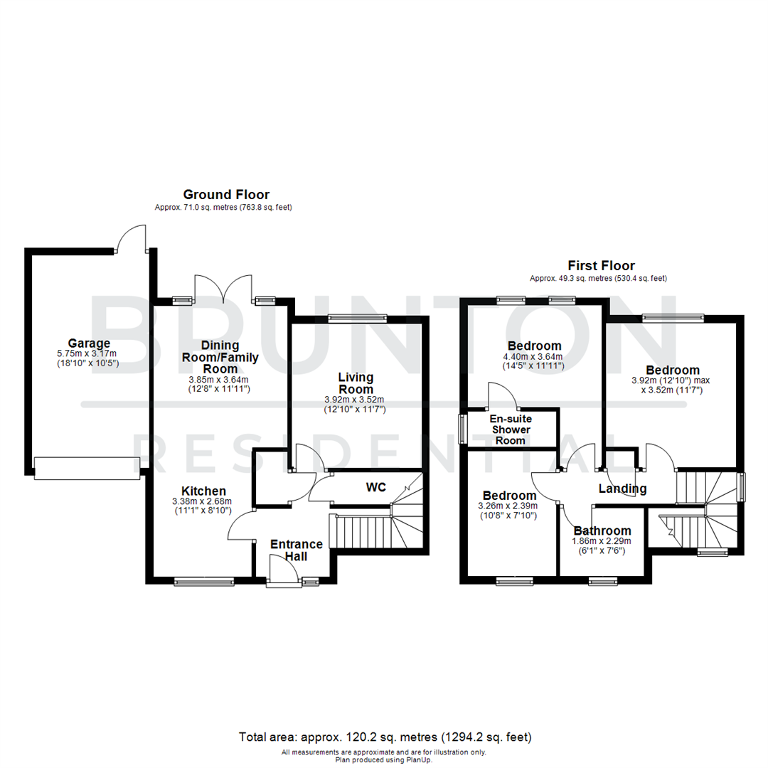 Prudhoe Hall Drive, Cottier Grange, Prudhoe, NE42 floorplan