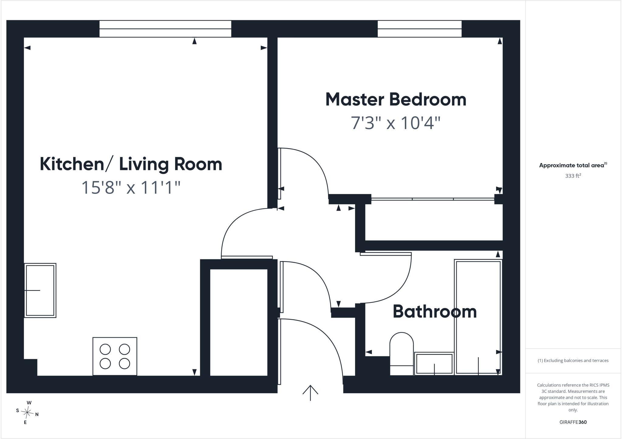 Fairfield Avenue, Staines-upon-Thames, Surrey, TW18 floorplan
