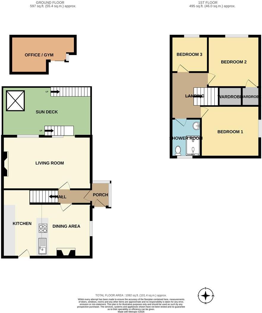 Down Lane floorplan