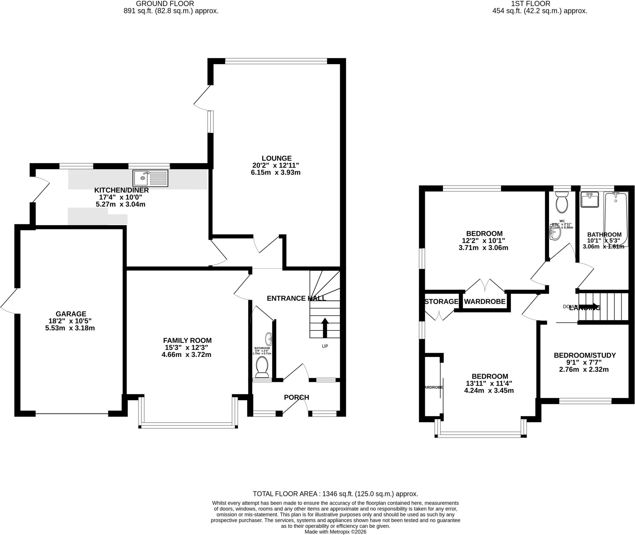 Bloomfield Road, Harpenden, Hertfordshire, AL5 floorplan
