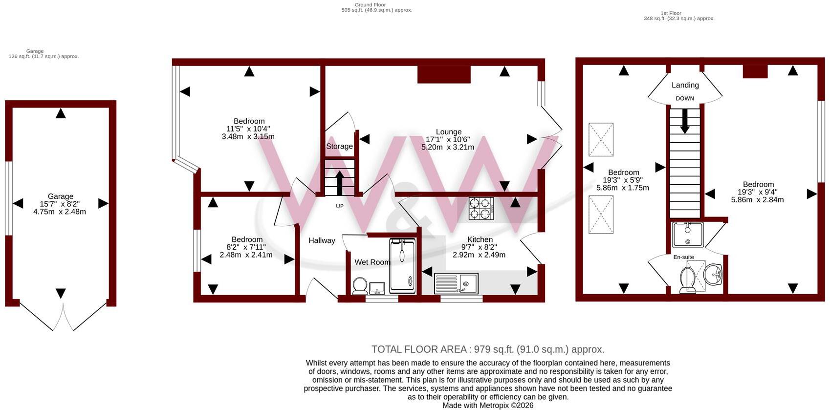 Southmead Road, Fareham floorplan