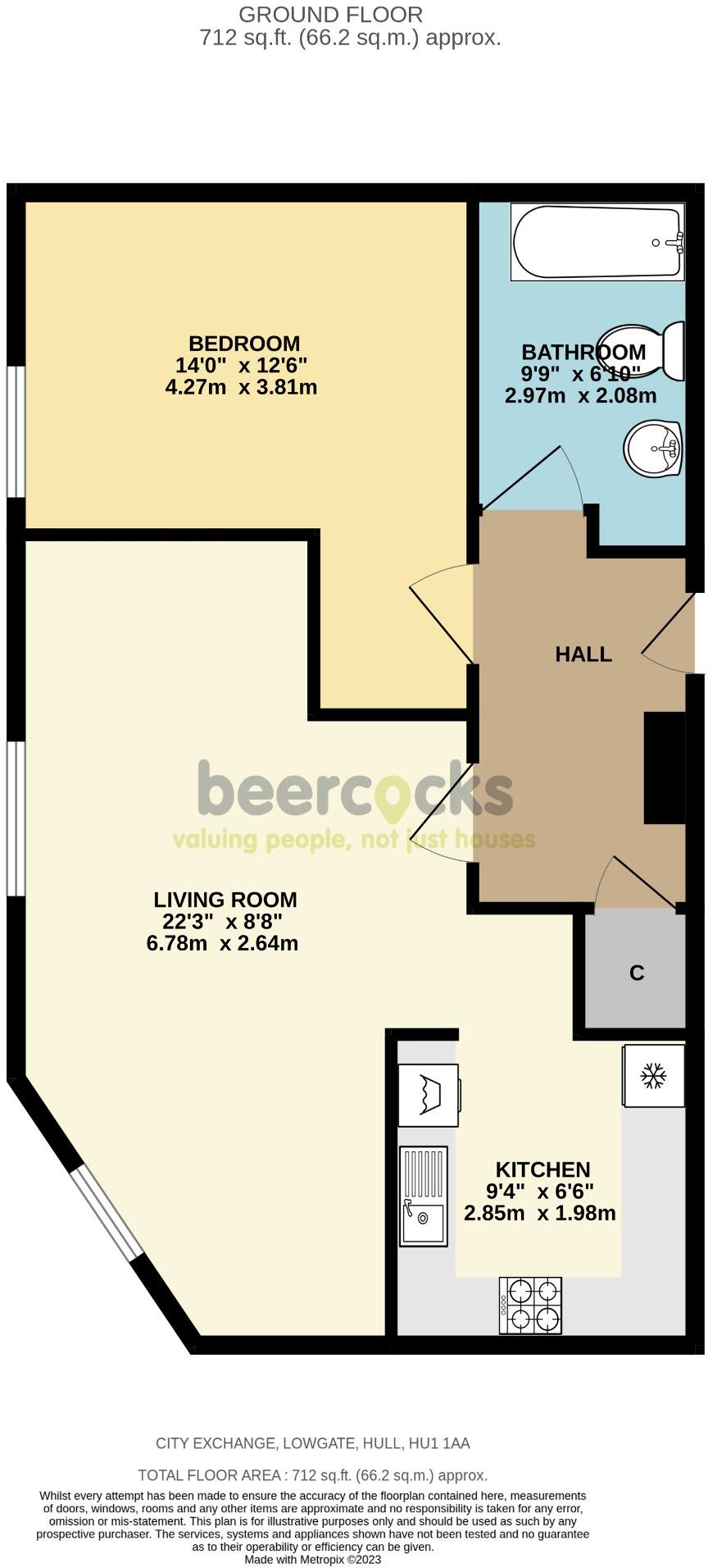 City Exchange, Lowgate, Hull, HU1 1AA floorplan