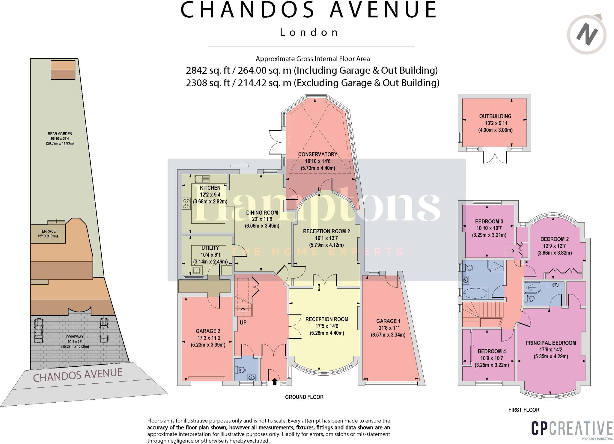 Chandos Avenue, Whetstone, N20 floorplan