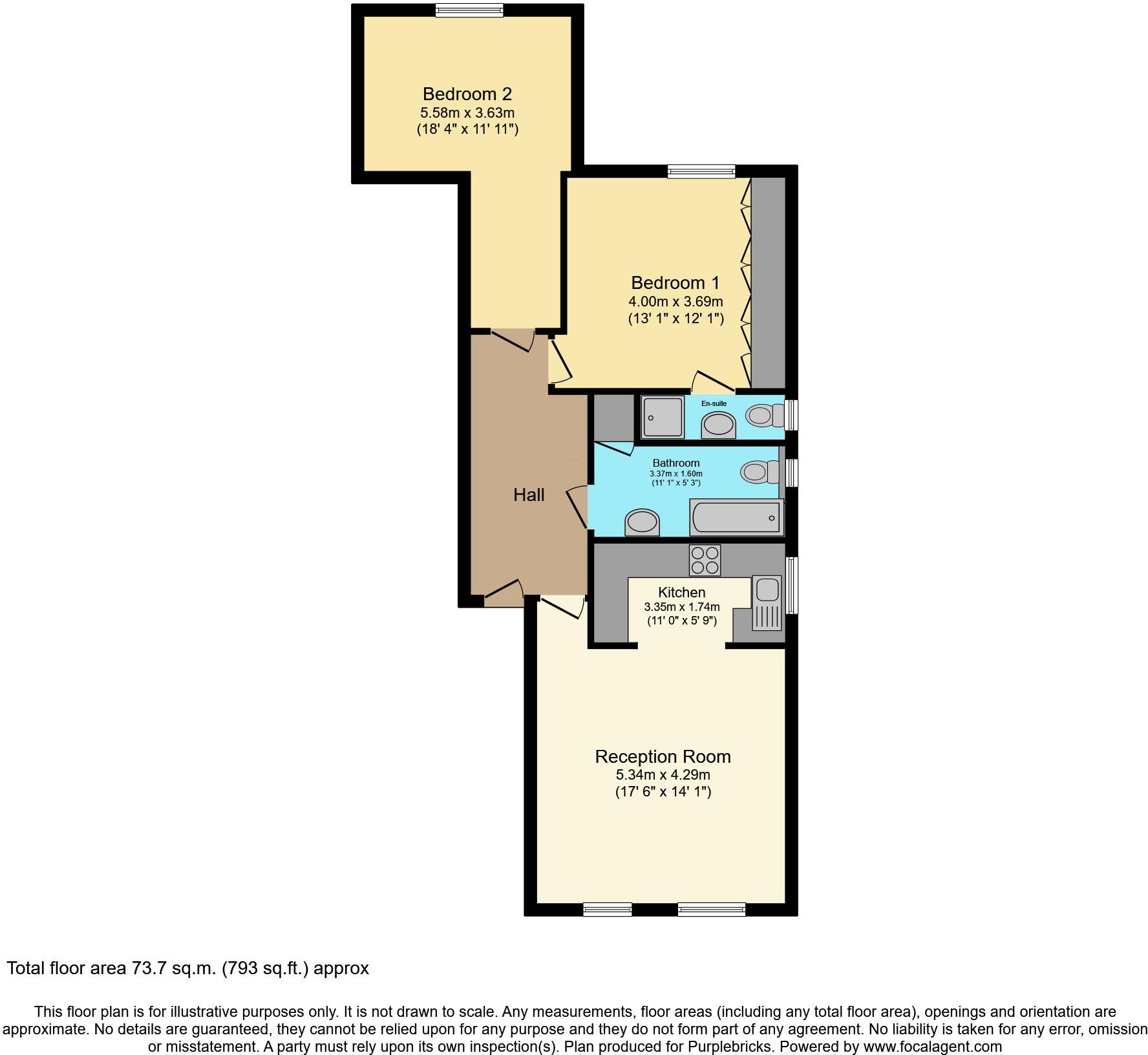 115 Graham Road, London, SW19 floorplan