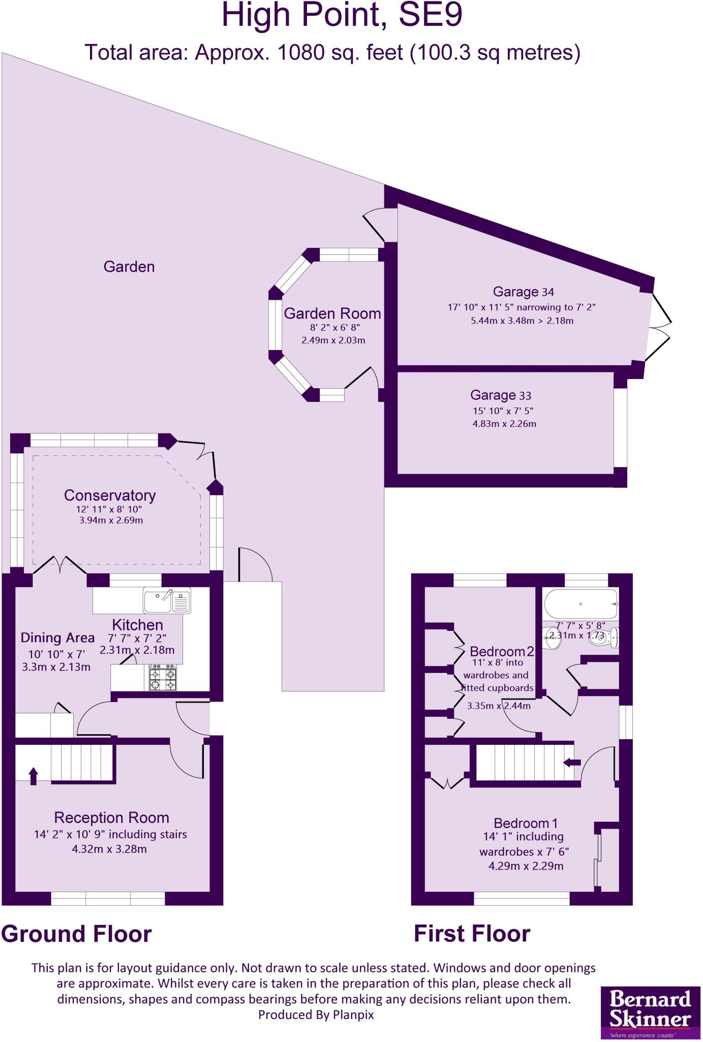 High Point, New Eltham SE9 floorplan