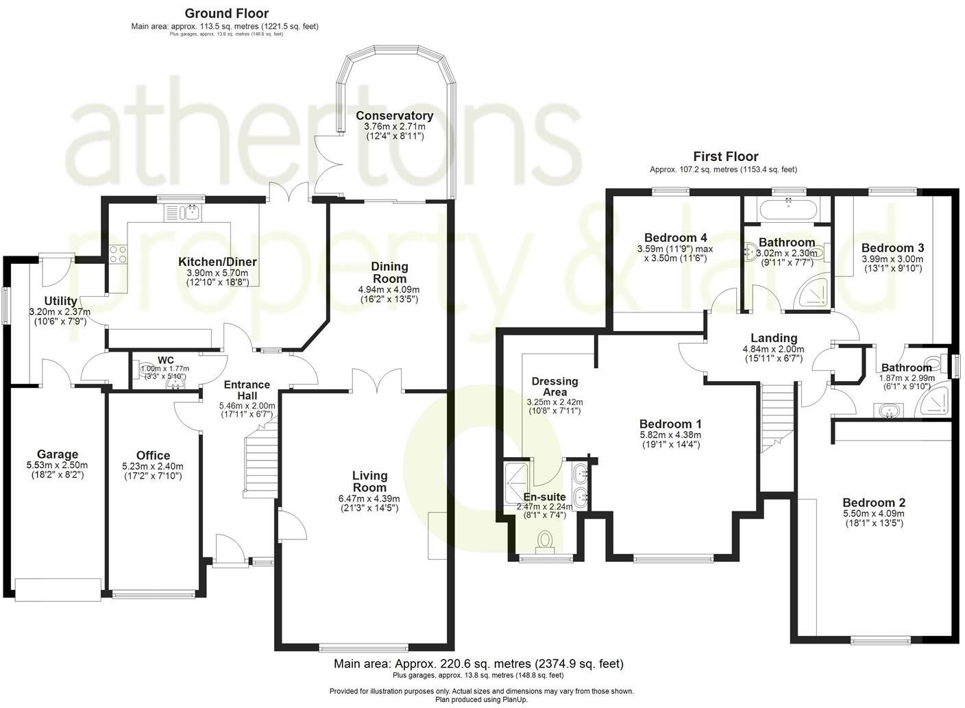 Highwoods Park, Brockhall Village, Old Langho, Ribble Valley floorplan