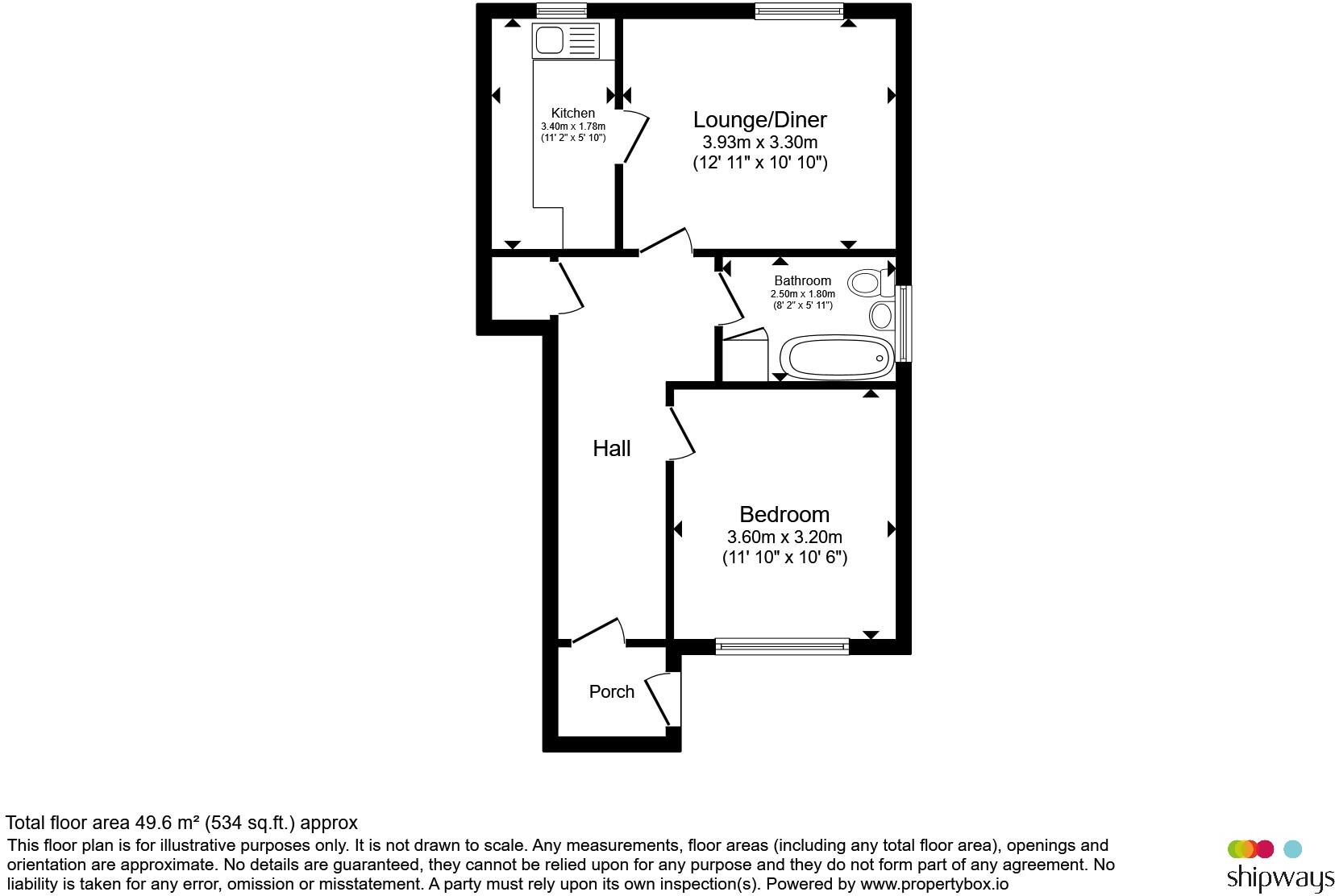 Arcal Street, Dudley floorplan