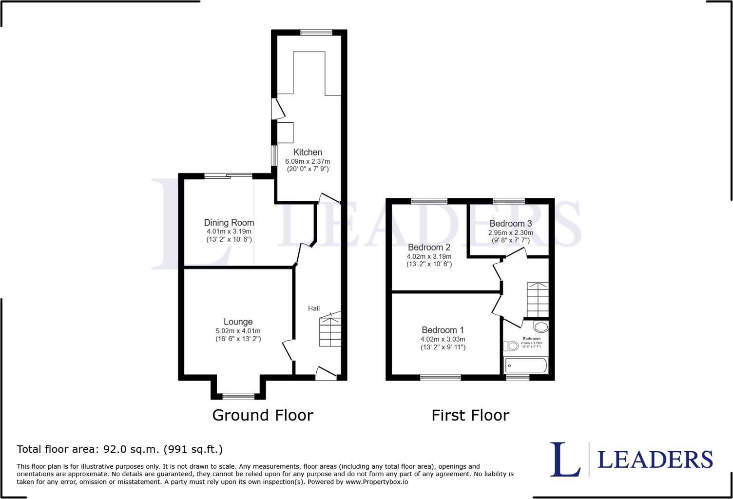 Kimbolton Road, Portsmouth, Hampshire floorplan