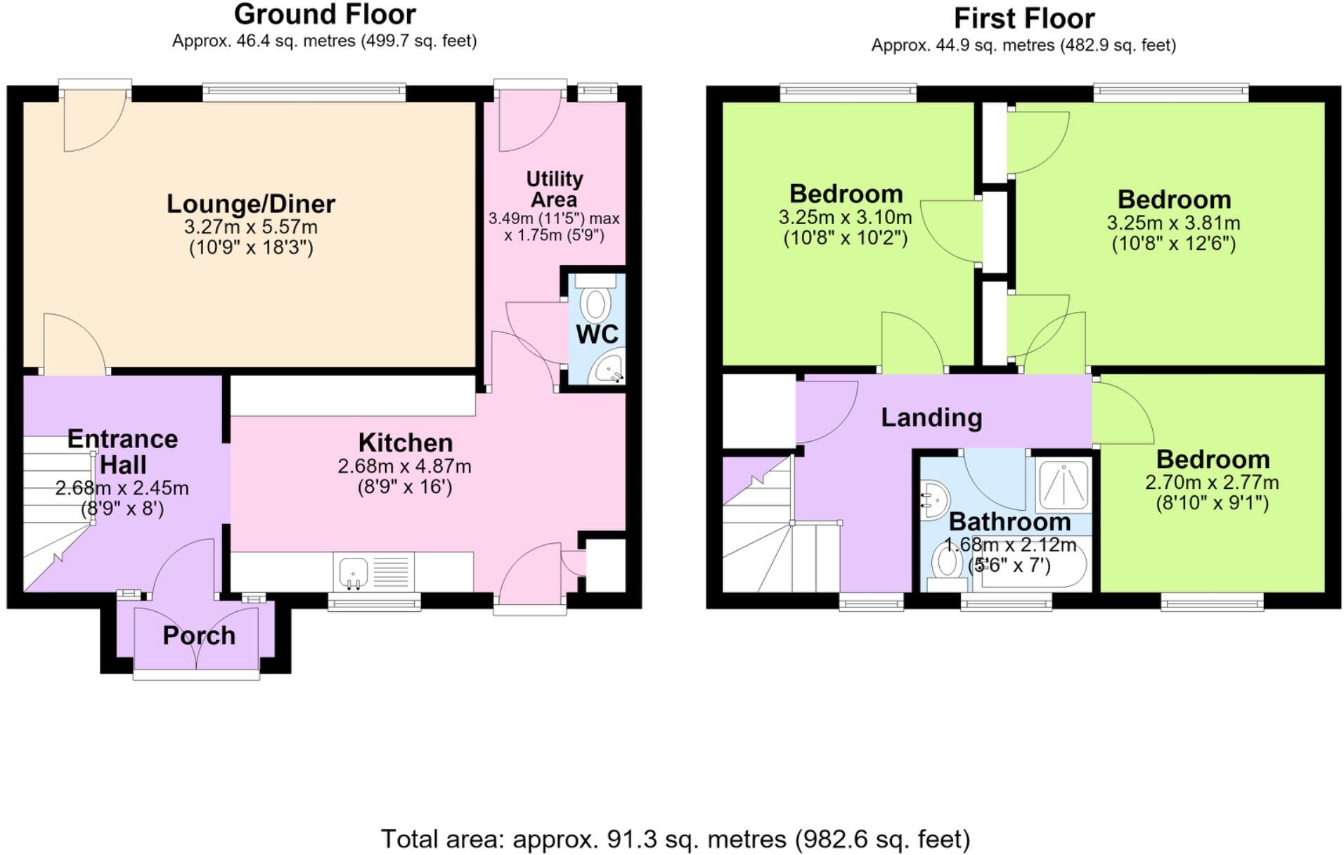 School Road, Donnington, Telford, Shropshire, TF2 8HT floorplan