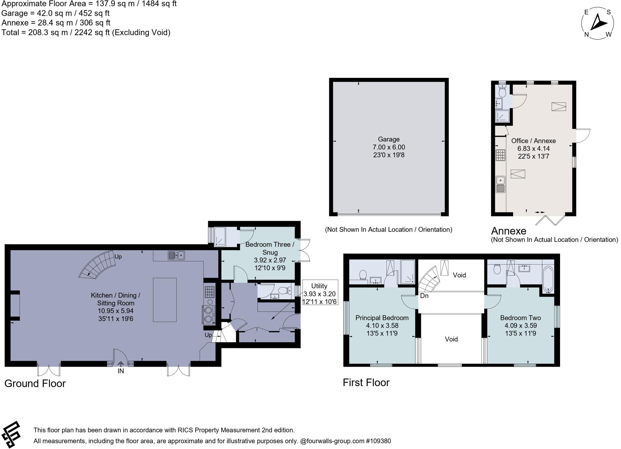 Harlington Road, Sharpenhoe, Bedford, Bedfordshire, MK45 floorplan