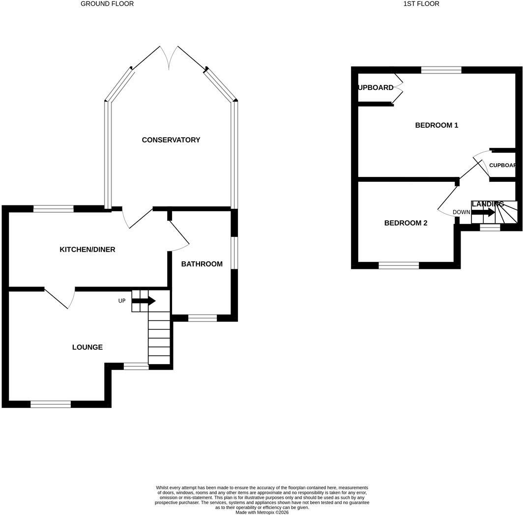 Louth Road, Holton-Le-Clay, Grimsby, N.E. Lincs, DN36 6AB floorplan
