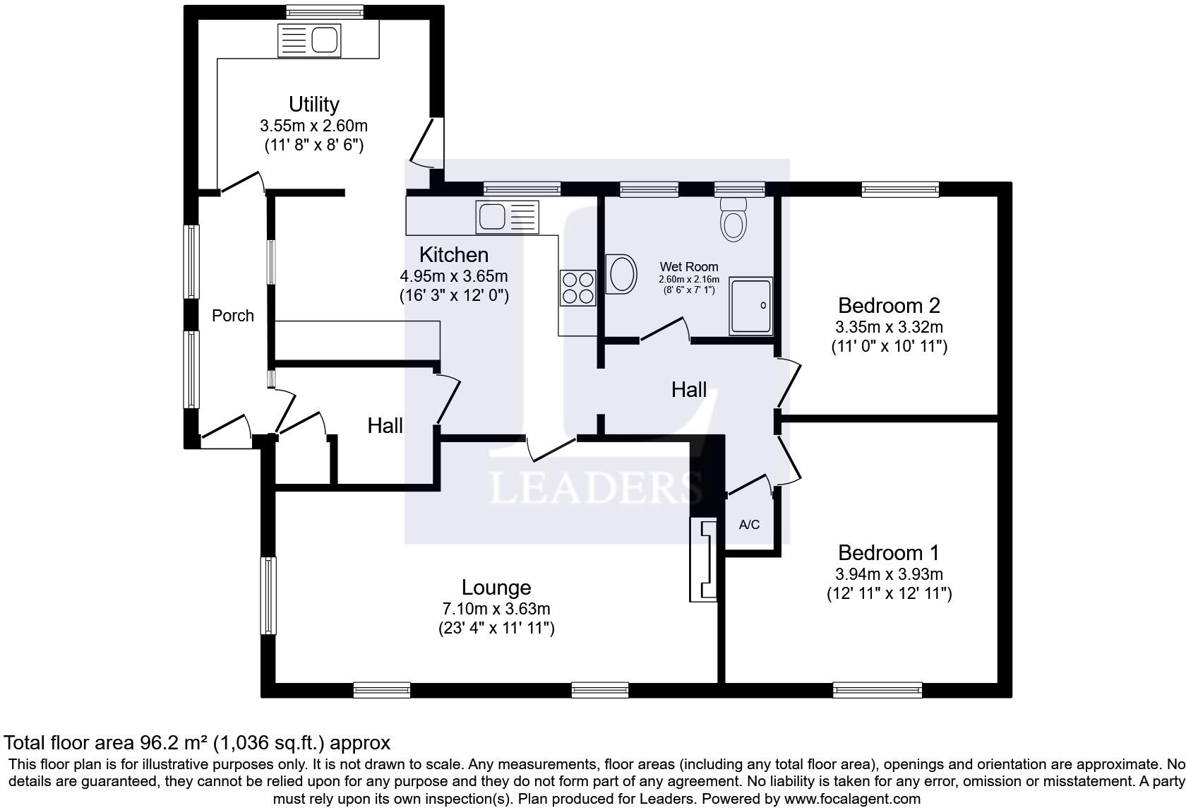 Balmoral Avenue, PE11 floorplan