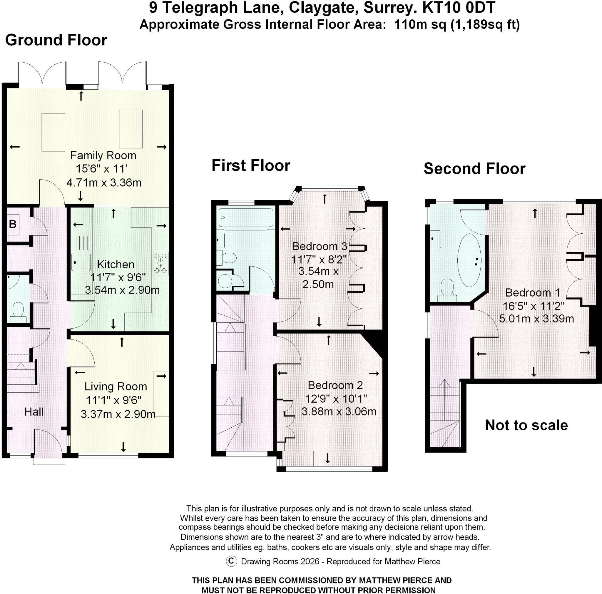 Telegraph Lane, Claygate floorplan