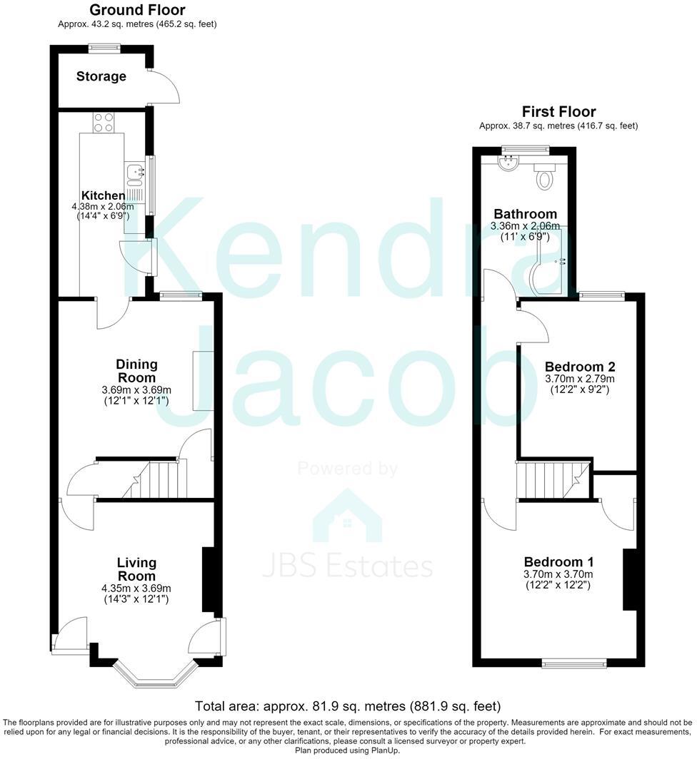 Gateford Road, Worksop floorplan