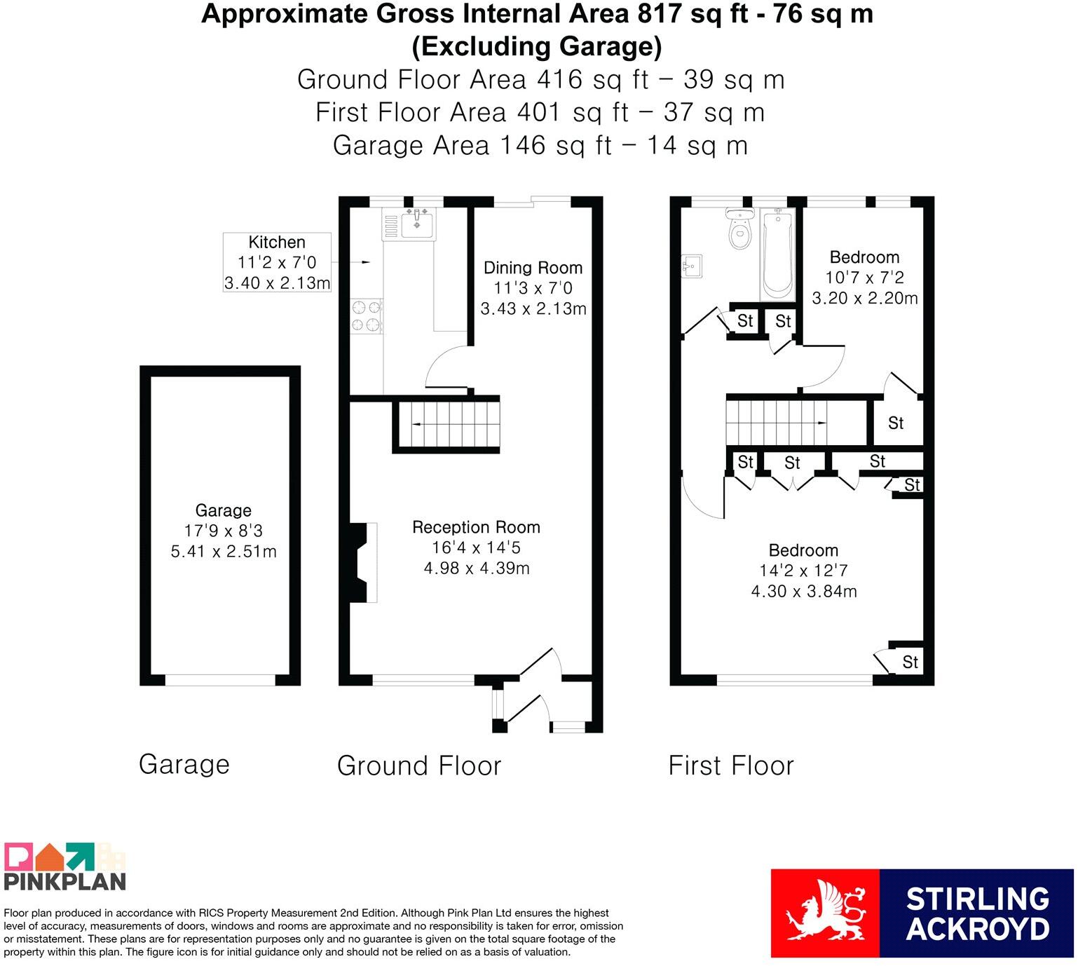 Strawberry Hill Close, Twickenham, TW1 floorplan