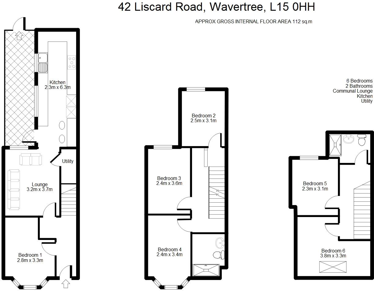Liscard Road, Liverpool floorplan