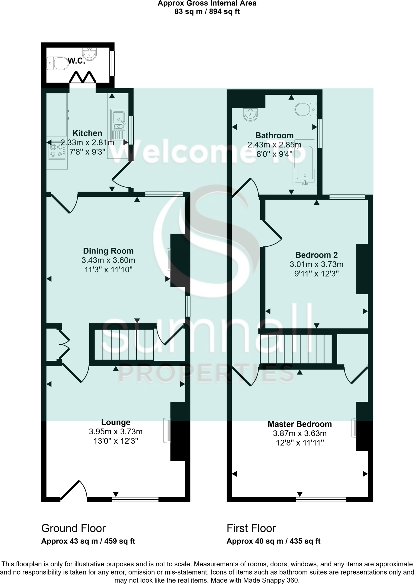 Littleworth Road, Cannock, Staffordshire floorplan