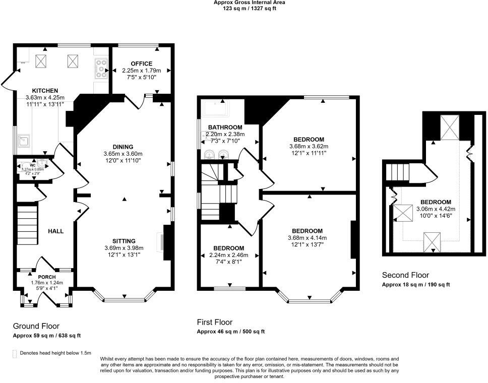 182 Reading Road, Woodley, Reading, Berkshire, RG5 3AA floorplan
