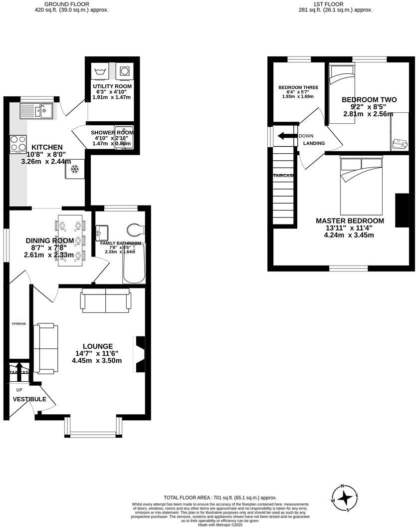 St. Gerrards Road, Lostock Hall, Preston floorplan