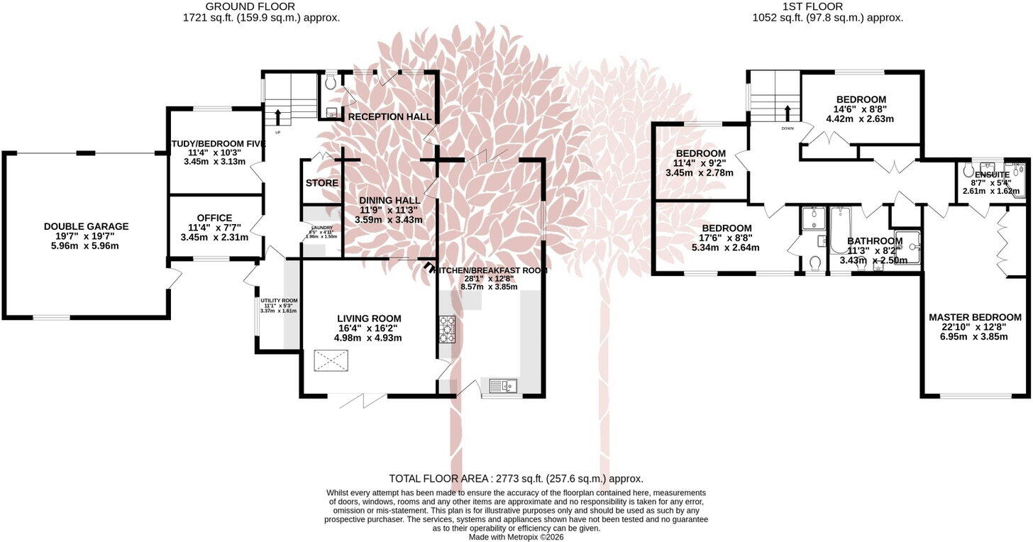 Ladywell, Wrington floorplan