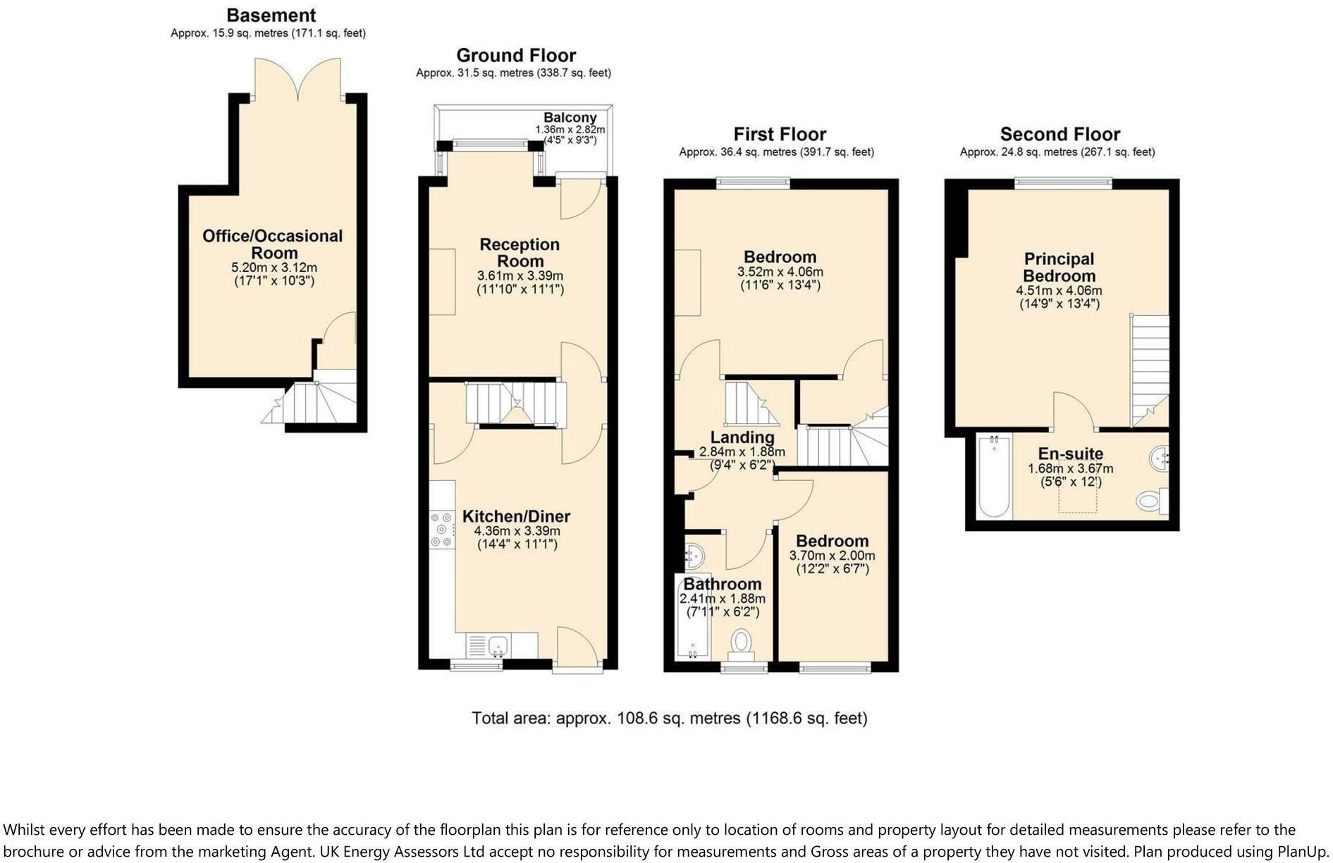 Ratcliffe Road, Sharrow Vale, S11 floorplan