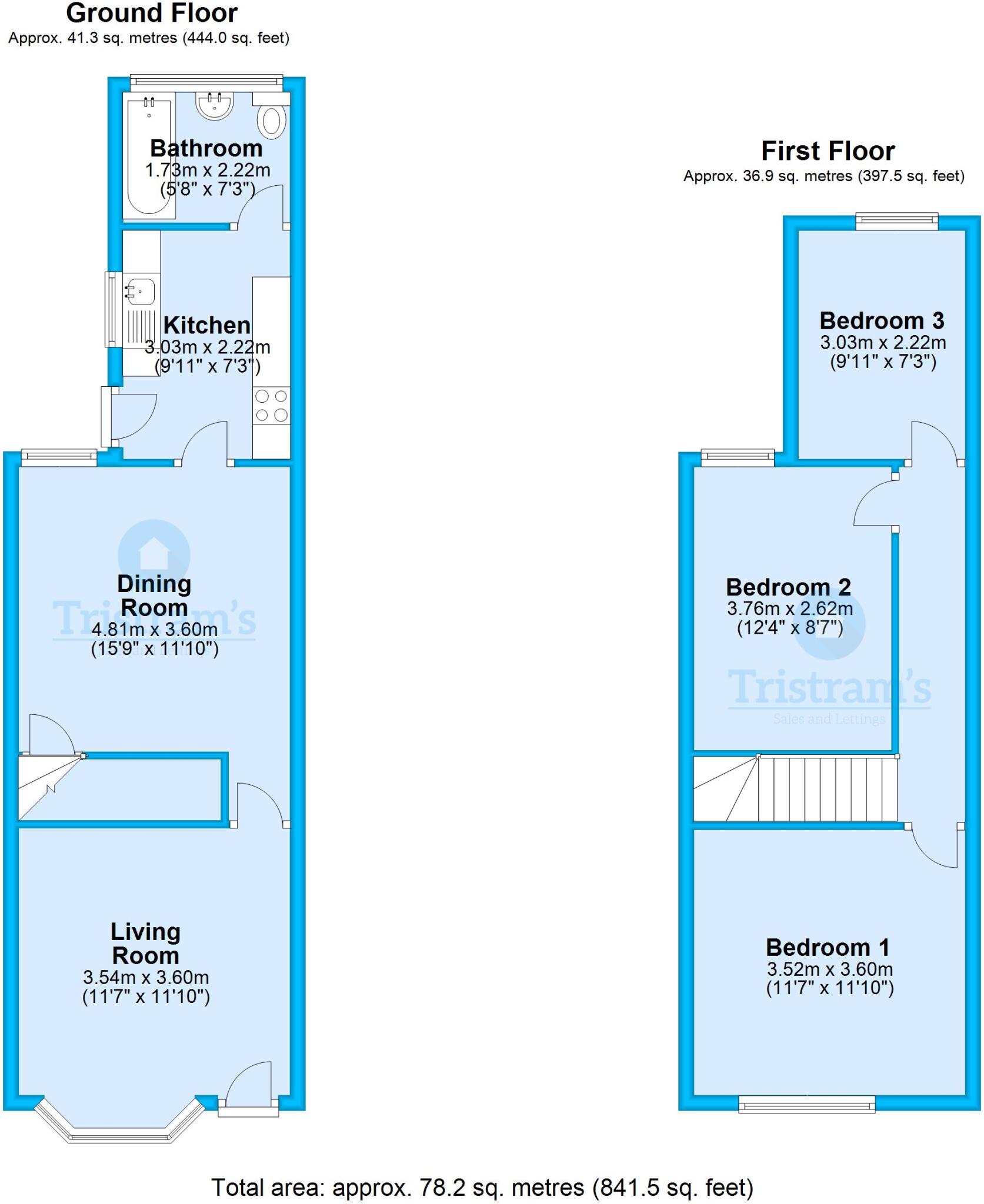 Glentworth Road, Nottingham floorplan