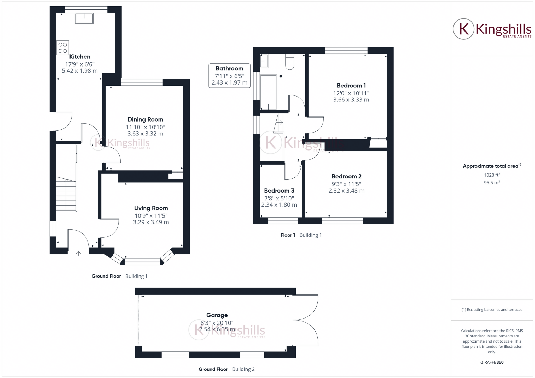 Rushmoor Avenue, Hazlemere, High Wycombe, Buckinghamshire, HP15 7NP floorplan