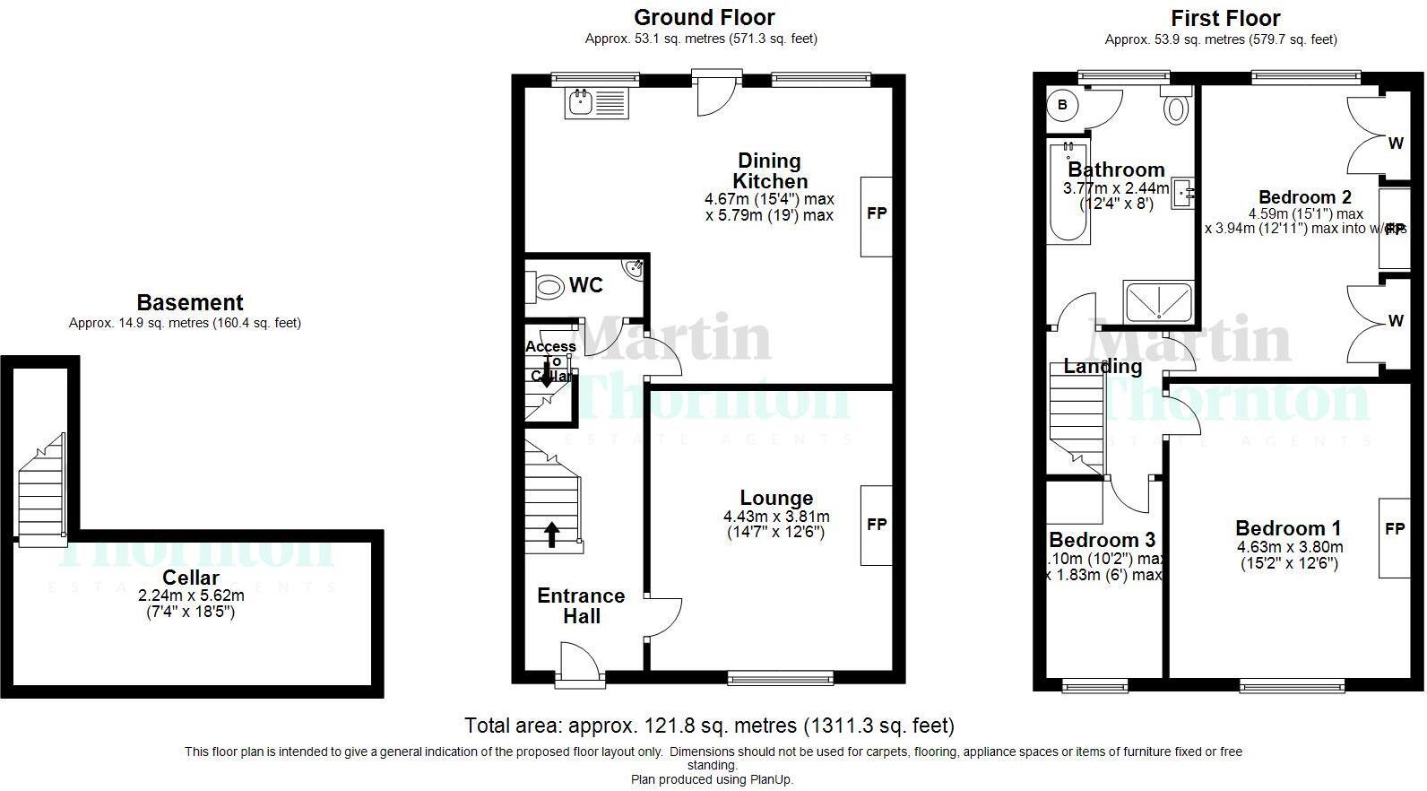 Longwood Gate, Longwood, Huddersfield floorplan
