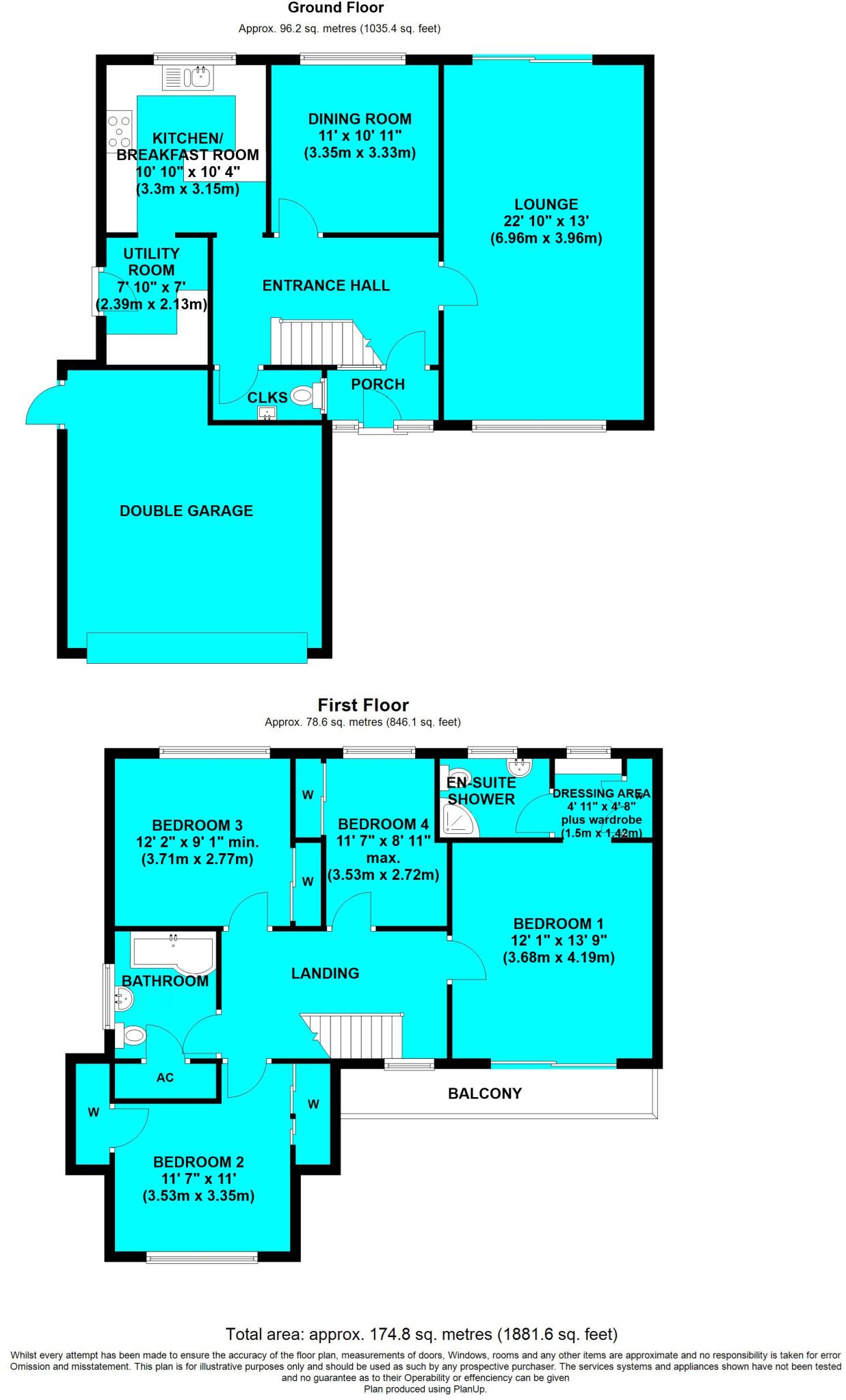 Lynwood Drive, Merley floorplan