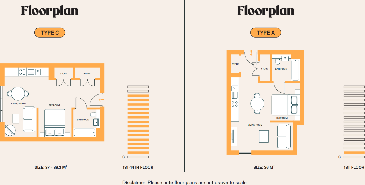 Candleriggs, 130 Trongate, Glasgow, Glasgow City floorplan